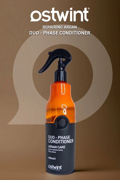 Ostwint Duo-phase Conditioner With Argan Oil For Shiny And Fortified Hair - 400ml