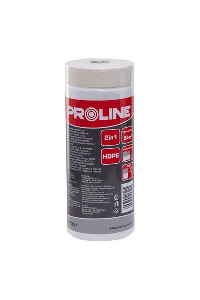 PROLINE Masking Film With Adhesive Tape - 550Mm / 33M