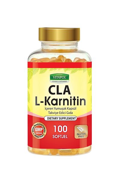 Vitapol Cla L-Carnitine 3X100 Softgel L-Carnitine
