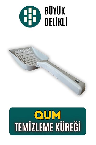 pawdaz Qum Küreği - Büyük delikli büyük kum küreği ( İri taneli kedi kumları ...