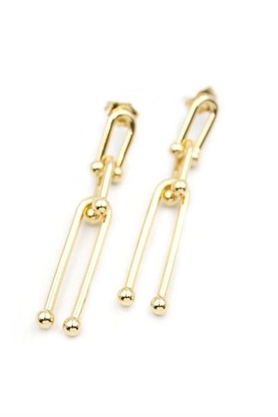 PRATİKOBA Tf Earrings - Gold