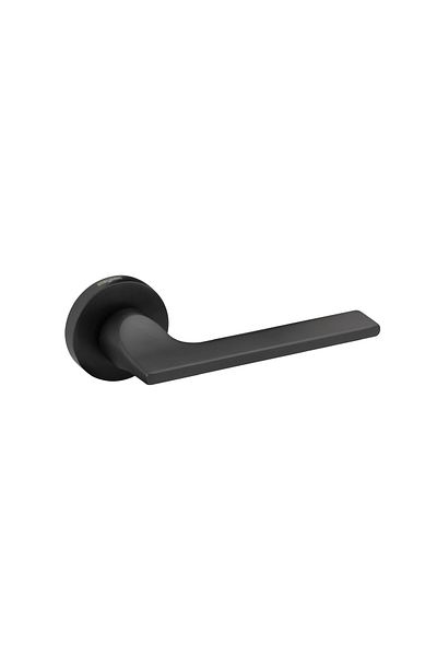 EYMEN YAPI Meysan Özlem Luxury Badge Door Handle Matte Black Room