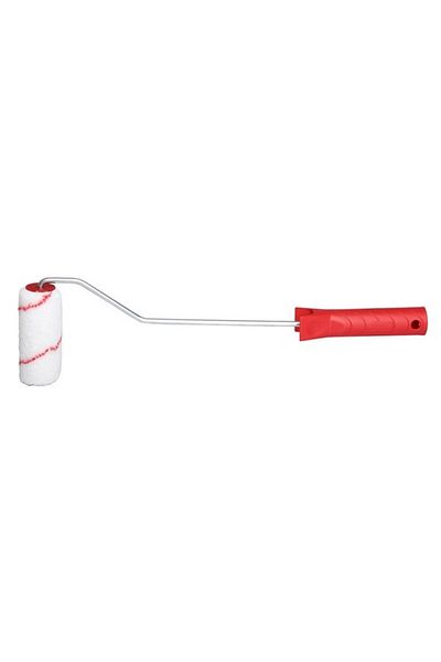 PROLINE Solvent Paint Roller With Long Handle - 100X30Mm