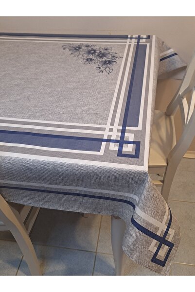 Başak Ev Tekstili DORA PANO Pânză uleioasă din PVC pe bază de fibre - Față de masă gata de ștergere cu model 120 X 140