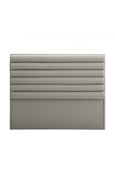 soufa dibaj H115 | Velvet headboard - Beige