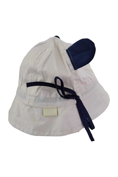 Aware Time Kitti 0-12 Months Figured Lace-Up Children's Summer Fedora Hat