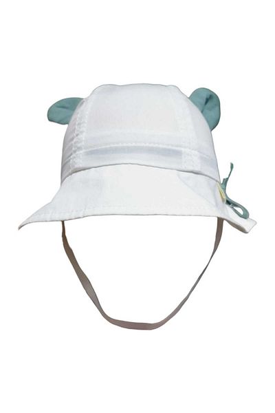 Aware Time Kitti 0-12 Months Figured Lace-Up Children's Summer Fedora Hat