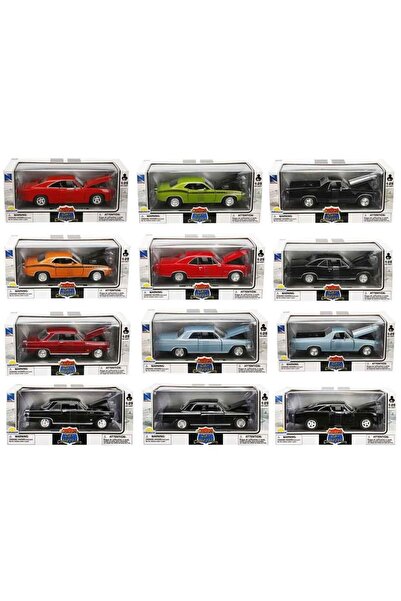 NEWBRENDHOME ألعاب تعليمية توضيحية S00071853 1/25 سلسلة سيارات ماسل - لعبة أط...