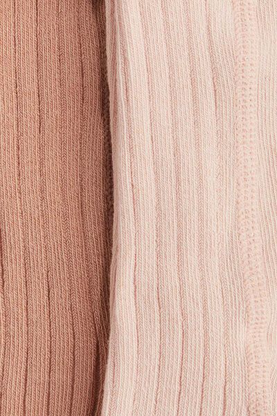 H&M 2-pack rib-knit tights