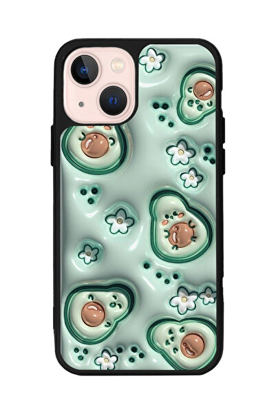 Aksel Kılıf متوافق مع هاتف Apple iPhone 13 Mini، أسود غير لامع، سيليكون ناعم،...