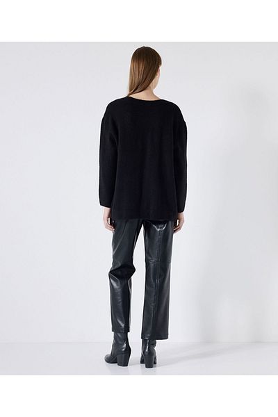 KURGAN TEKSTİL Women's V-Neck Buttoned Basic Cardigan