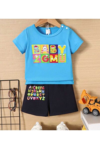 Kids Summer Cute 2-Piece Children's Suit Unisex