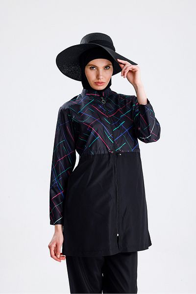 medipek Water Repellent Parachute Hijab Swimsuit Light