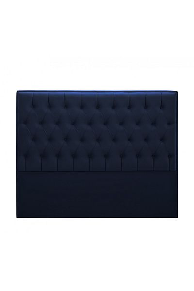 House One H100 | Velvet headboard - Dark Blue