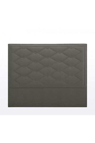 House One H187 | Velvet headboard - Dark Grey - 150x200 cm