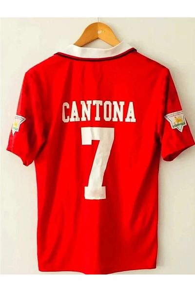 Lion Spor M'Anchester U'Nited 1992/93 Eric Cantona Custom Nostalgia Jersey