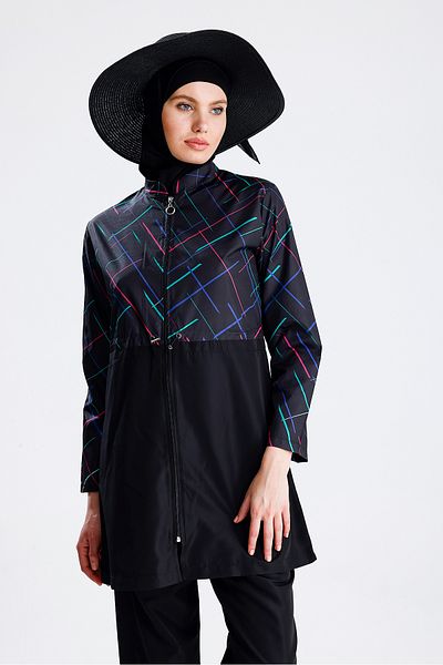 medipek Water Repellent Parachute Hijab Swimsuit Light