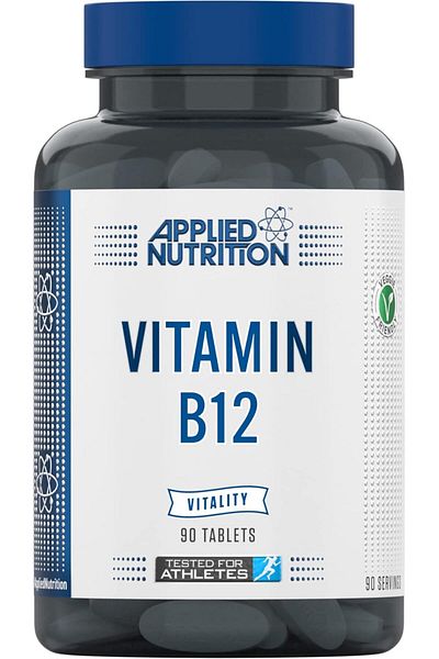 applied nutrition Vitamin B12 Immune System Support & Reduction of Tiredness and Fatigue 90 Tablets