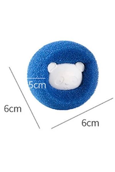 doremodam 2 Pieces of Lint Collector Washable Sponge Ball for Washing Machine and Pets - 715