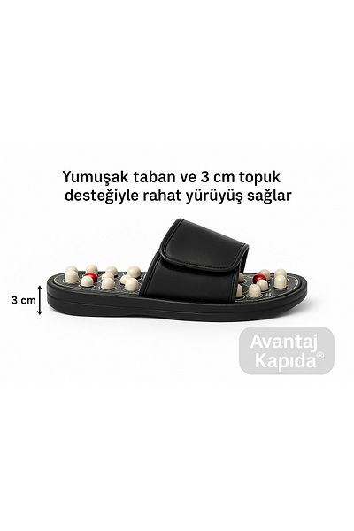 Avantaj Kapıda Papuci de vară pentru masaj cu presopunctură 42-43 Reflexologie cu velcro 41–44 Compatibil zilnic