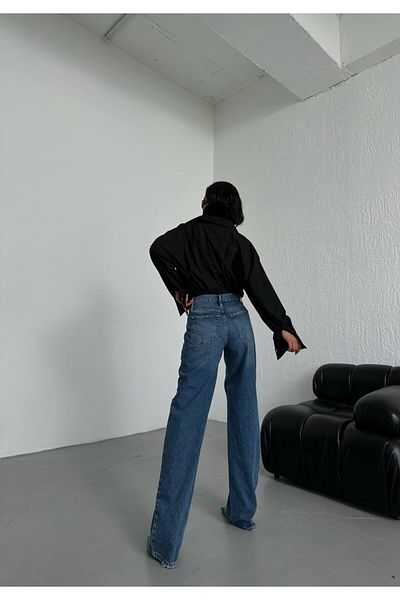 DENİKK Trend Special DESIGN WIDE LEG Pantaloni Palazzo cu croială dreaptă 25