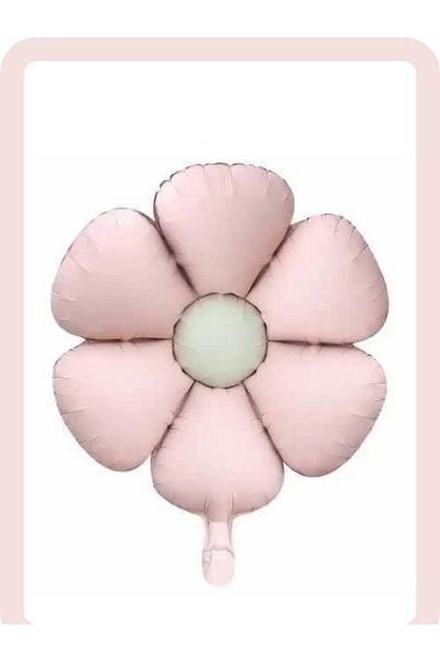 pellure Foil Daisy Balloon Metallic Retro 25 Inch