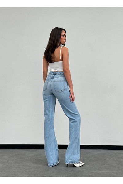 DENİKK Trend Special DESIGN WIDE LEG Pantaloni Palazzo cu croială dreaptă 25