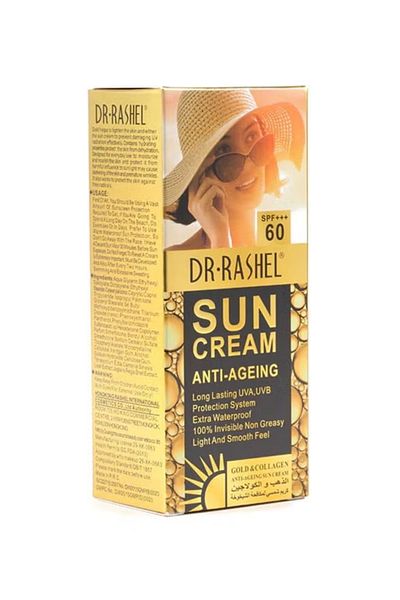 RASHEL Anti-Aging Sunscreen SPF60 Gold 80g