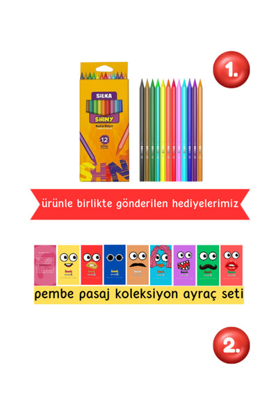 Pembe Pasaj Yetişkinler İçin Mandala Boyama Kitabı Büyükler İçin Mandala Terapi Seti 3 Kitap