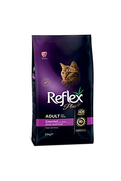 Reflex Plus Gourmet Tavuklu Yetişkin Kedi Maması 15 Kg