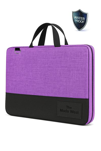 the modawest Organizer 13-14-15,6-16,1 Inch Notebook Computer Bag with Shoulder Strap