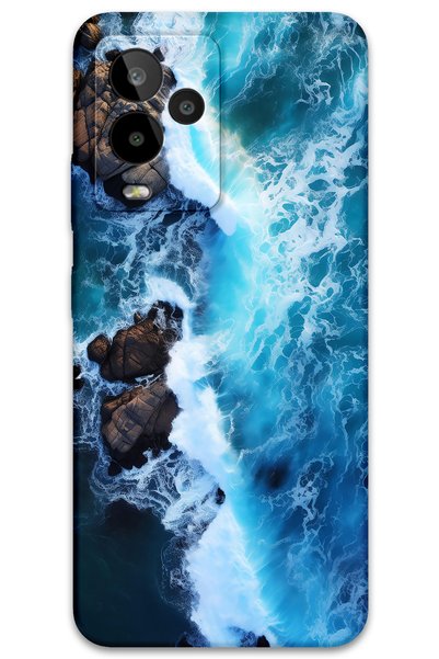 Gramaphone حافظة هاتف GM 24 Pro متوافقة مع نمط الرخام + واقي شاشة - 5810