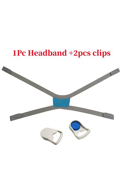 Choice With 2pcs Clips Resmed Airfit F30i Full Mask Replacement Part Cpap Head Band Headgear For Respironic