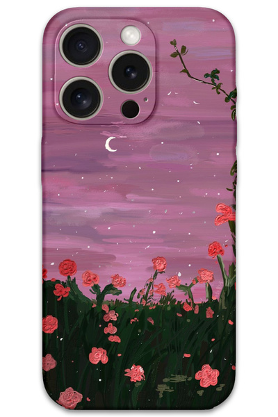 Gramaphone iPhone 15 Pro Max Compatible Flower Patterned Phone Case + Screen ...