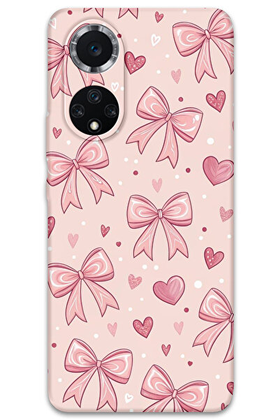 Gramaphone Huawei Nova 9 Uyumlu Kurdele Desenli Telefon Kılıfı + Ekran Koruyu...