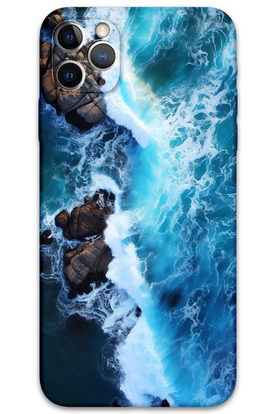 Gramaphone iPhone 11 Pro Max Compatible Marble Patterned Phone Case + Screen ...