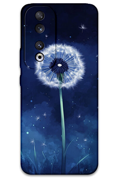 Gramaphone Huawei Honor 90 Uyumlu Çiçek Desenli Telefon Kılıfı + Ekran Koruyu...