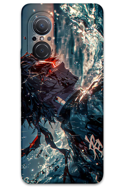 Gramaphone حافظة هاتف بنمط الرسوم المتحركة المتوافقة مع هاتف Huawei Nova 9 SE...