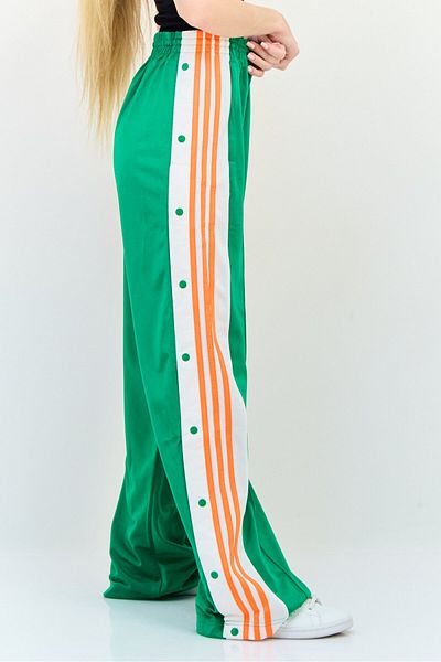 adidas Women Sportswear Fit Wide Leg Outdoor Sweatpants, Green