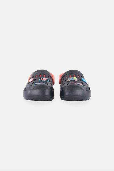 SKECHERS Kids Boy Gamer Pack Slingback Outdoor Clogs, Black