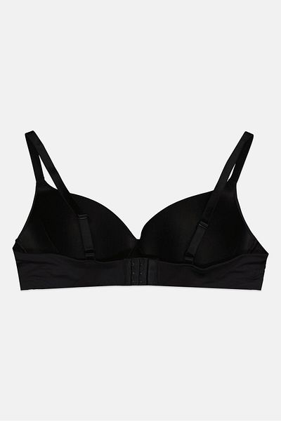 Puma Women Padded Solid Bra, Black