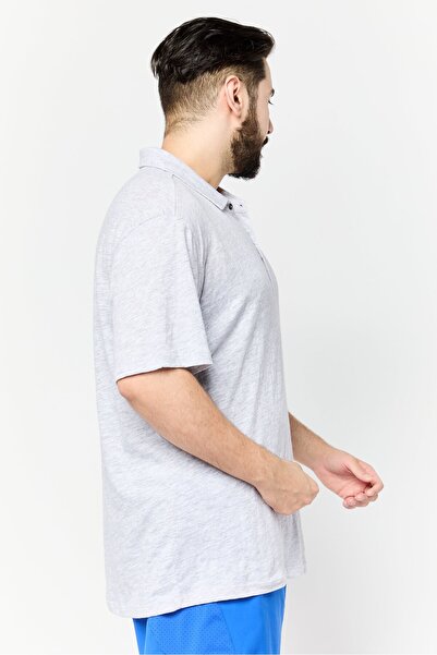 Hurley Men Sportswear Fit Outdoor Polo Shirts, Heather Grey