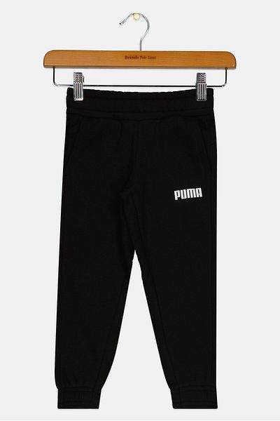 Puma Toddlers Boy Brand Logo Outdoor Sweatpants, Black