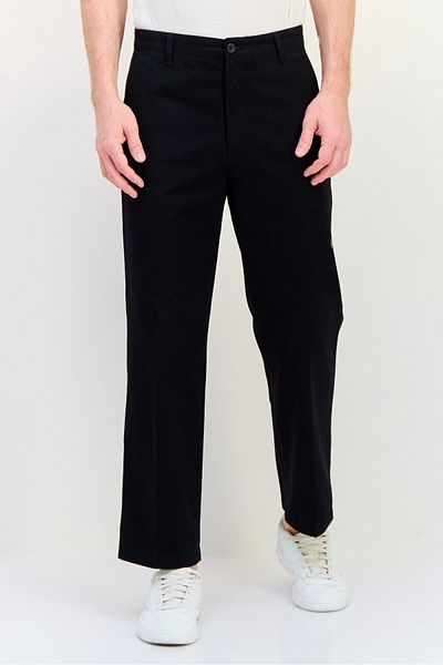 Dockers Men Relax Fit Solid Chino Pants, Black