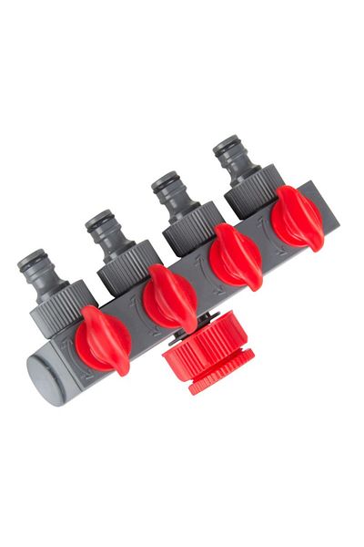 PROLINE Conector Distribuitor Cu 4 Robineti 1" - 3/4" / Blister