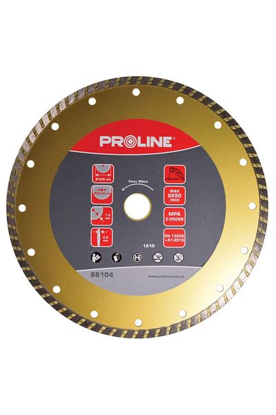 PROLINE Disc Diamantat Turbo Super Dur 180Mm