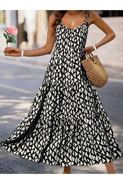 leyla sanat sanata yeni bir bakış açısı Leyla Art a New Perspective on Art Women's Strap Round Neck Ruffled Patterned Long Wrap Hand