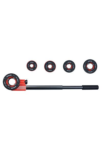 PROLINE 9Cr2 Pipe Die Set With Ratchet 3/8"-1.1/4" - 7P.