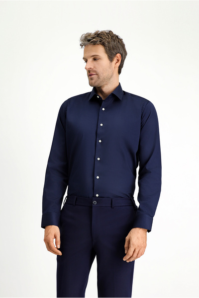 Kiğılı Cămașă clasică din bumbac, cu mânecă lungă, slim fit