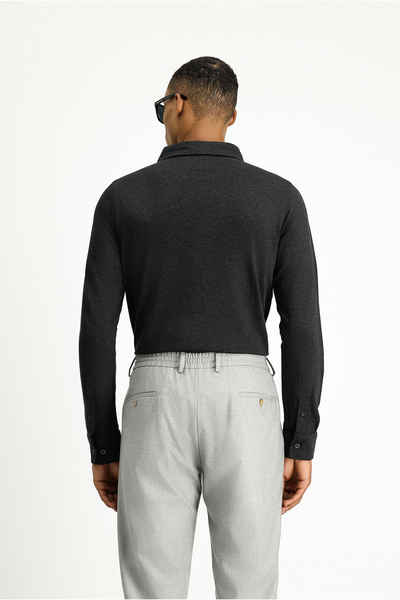 Kiğılı Довгий рукав, прямий крій, смугаста бавовняна сорочка